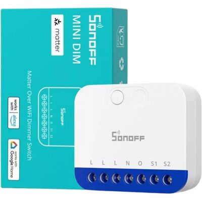 SONOFF MINI-DIM Dimmer Switch cu contor de consum dimmer modul SONOFF MINI-DIM Dimmer Switch cu contor de consum dimmer modul