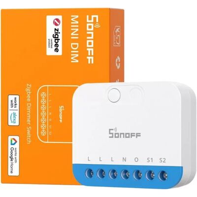 SONOFF MINI-ZBDIM Zigbee Dimmer Switch cu contor de consum dimmer modul SONOFF MINI-ZBDIM Zigbee Dimmer Switch cu contor de consum dimmer modul