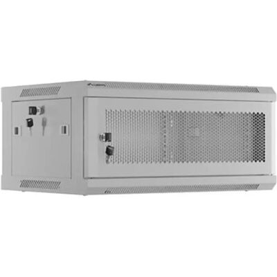 Dulap rack Lanberg 4U 600x450 - 19 inci, gri, ușă perforată Dulap rack Lanberg 4U 600x450 - 19 inci, gri, ușă perforată