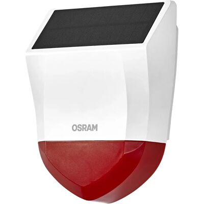 OSRAM SMART+ WiFi de aer liber alarmă sirenă IP65 solar alb RST-KT-SOL OSRAM SMART+ WiFi de aer liber alarmă sirenă IP65 solar alb RST-KT-SOL