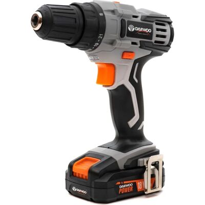 Găurit fără cablu Daewoo Power Dald18-P1 - Două viteze, lumină LED Găurit fără cablu Daewoo Power Dald18-P1 - Două viteze, lumină LED
