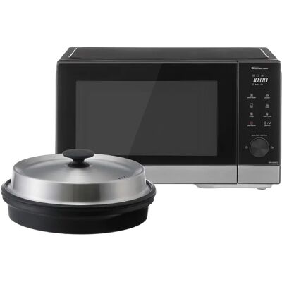 Cuptor cu microunde Panasonic NN-GD38QS - 29L, 1000W, Grill, Vas Steam+ Cuptor cu microunde Panasonic NN-GD38QS - 29L, 1000W, Grill, Vas Steam+