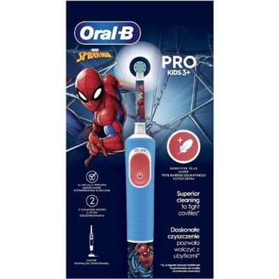Oral-B Vitality Pro electric periuţă de dinţi Spiderman Oral-B Vitality Pro electric periuţă de dinţi Spiderman