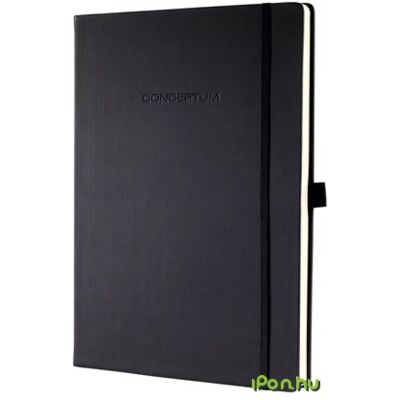 SIGEL Caiet exclusiv A4 linia 194 lap Hardcover Conceptum negru SIGEL Caiet exclusiv A4 linia 194 lap Hardcover Conceptum negru