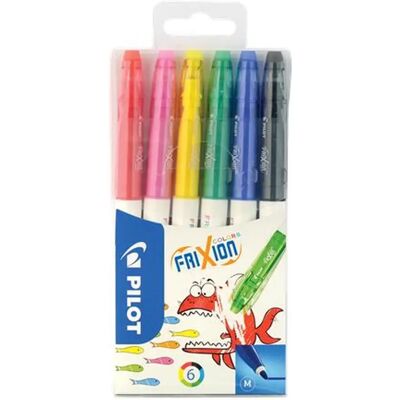 4902505423871 PILOT Frixion Colors Filctoll set 0.39-0.7 mm poate fi șters 6 diferit culoare 4902505423871 PILOT Frixion Colors Filctoll set 0.39-0.7 mm poate fi șters 6 diferit culoare