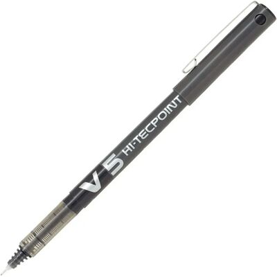 4902505085680 PILOT Hi-Tecpoint V5 Rollertoll 0.3 mm cu vârful acului negru 4902505085680 PILOT Hi-Tecpoint V5 Rollertoll 0.3 mm cu vârful acului negru