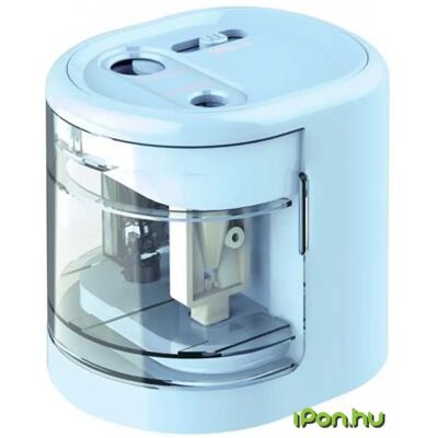 Rapesco Ascuţitoare cu două găuri desktop cu baterie USB cu încărcător PS12-USB albastru deschis Rapesco Ascuţitoare cu două găuri desktop cu baterie USB cu încărcător PS12-USB albastru deschis