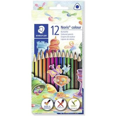 4007817037218 STAEDTLER Color creion set triunghiular Noris Colour 12 diferit culoare 4007817037218 STAEDTLER Color creion set triunghiular Noris Colour 12 diferit culoare