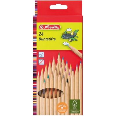 4008118660525 HERLITZ 08660524 Color creion / 24 culoare natúrfa 4008118660525 HERLITZ 08660524 Color creion / 24 culoare natúrfa
