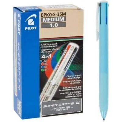 4902505580895 PILOT Super Grip G 4 de culoarea albastru deschis pix 4902505580895 PILOT Super Grip G 4 de culoarea albastru deschis pix