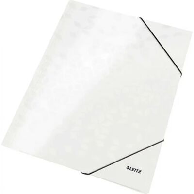 4002432395101 LEITZ Wow elastic mappa 15 mm karton A4 alb 4002432395101 LEITZ Wow elastic mappa 15 mm karton A4 alb