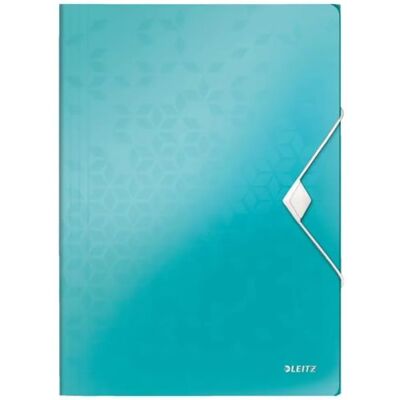 4002432105885 LEITZ Wow elastic mappa PP A4 albastru gheață 4002432105885 LEITZ Wow elastic mappa PP A4 albastru gheață