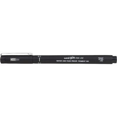 4902778915202 UNI PIN 0.1 mm marker de desen negru 4902778915202 UNI PIN 0.1 mm marker de desen negru
