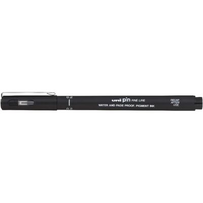 4902778915264 UNI PIN 0.2 mm marker de desen negru 4902778915264 UNI PIN 0.2 mm marker de desen negru