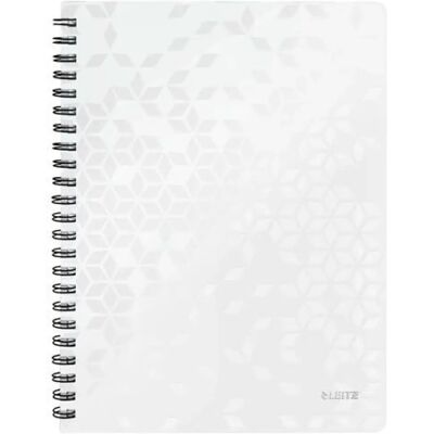 4002432121281 LEITZ WOW caiet cu spirale A4 linia alb 4002432121281 LEITZ WOW caiet cu spirale A4 linia alb