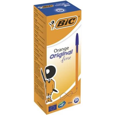 3086121101113 BIC Orange Original Fine pix 0.3 mm capac albastru 20 buc 3086121101113 BIC Orange Original Fine pix 0.3 mm capac albastru 20 buc