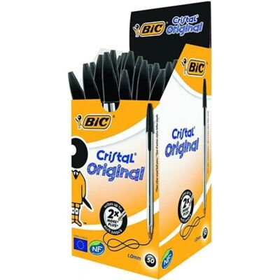 0070330129665 BIC Cristal Original pix 0.32 mm capac negru 50 buc 0070330129665 BIC Cristal Original pix 0.32 mm capac negru 50 buc