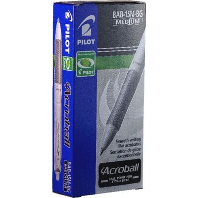 PILOT Acroball BeGreen Pure White pix albastru 10 buc PILOT Acroball BeGreen Pure White pix albastru 10 buc
