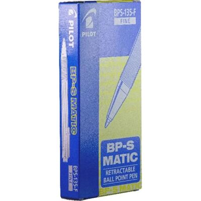 PILOT BP-S MATIC pix albastru 12 buc PILOT BP-S MATIC pix albastru 12 buc