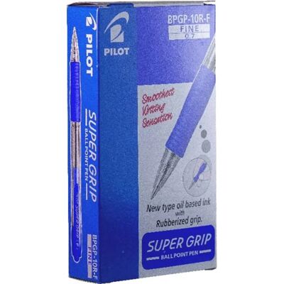 PILOT Super Grip pix albastru 12 buc PILOT Super Grip pix albastru 12 buc