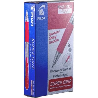 PILOT Super Grip pix roșu 12 buc PILOT Super Grip pix roșu 12 buc