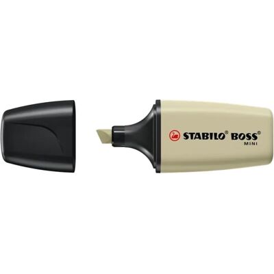 Marcator STABILO BOSS MINI - Vârf în unghi - Verde Marcator STABILO BOSS MINI - Vârf în unghi - Verde