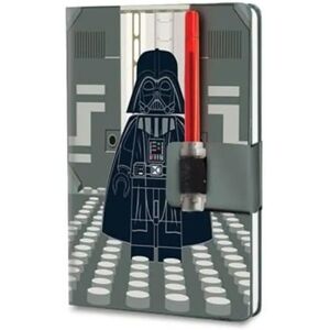 Lego Star Wars Caiet pontrácsos Hardcover fénykard stilou Darth Vader L53492 Lego Star Wars Caiet pontrácsos Hardcover fénykard stilou Darth Vader L53492