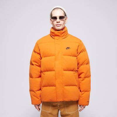 Geacă Puffer Nike Bărbat Portocalie - Îmbrăcăminte de Iarnă Geacă Puffer Nike Bărbat Portocalie - Îmbrăcăminte de Iarnă