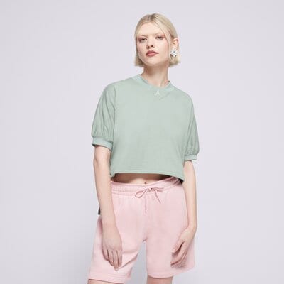 Jordan Tricou W J Ss Knit Sld Top XS;M;S Jordan Tricou W J Ss Knit Sld Top XS;M;S