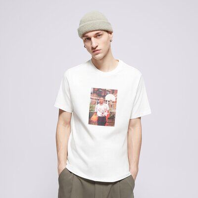 Jordan M Tricou Alb - Croială Lejeră, Bumbac, Star NBA Jordan M Tricou Alb - Croială Lejeră, Bumbac, Star NBA