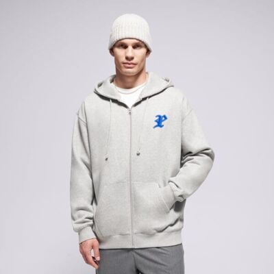 Prosto Bluză Zip Hoodie Ghotic P Gray L;M;XL Prosto Bluză Zip Hoodie Ghotic P Gray L;M;XL
