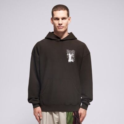 Prosto Bluză Hanorac Hoodie Shadow Washed Black L;M Prosto Bluză Hanorac Hoodie Shadow Washed Black L;M