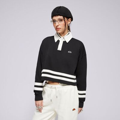 Ellesse Polo Sombustieră Cropped Rugby Top Blk 36 Ellesse Polo Sombustieră Cropped Rugby Top Blk 36