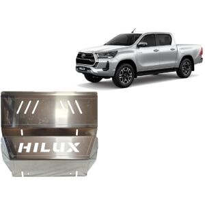 Scut Motor Metalic Scut radiator din aluminiu Toyota Hilux Invincible - (2021 - 2026) Scut Motor Metalic Scut radiator din aluminiu Toyota Hilux Invincible - (2021 - 2026)