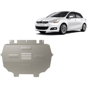 Scut Motor Metalic Scut motor din aluminiu Citroen C4 - (2013 - 2018) Scut Motor Metalic Scut motor din aluminiu Citroen C4 - (2013 - 2018)