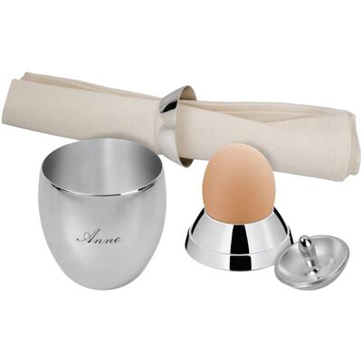 Set nou nascut Christofle Egg argint Set nou nascut Christofle Egg argint