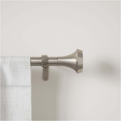 Bară pentru Perdele Ella - Reglabilă 91-183cm, Susține 10 kg, Capete metalice moderne Bară pentru Perdele Ella - Reglabilă 91-183cm, Susține 10 kg, Capete metalice moderne