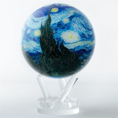 Glob solar rotativ Mova Starry Night by Van Gogh Glob solar rotativ Mova Starry Night by Van Gogh