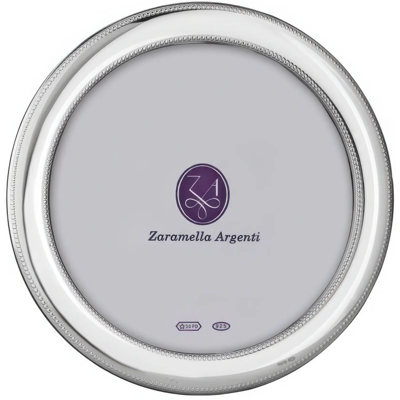 Zaramella Argenti Rama foto rotunda argint masiv Monte Carlo 13x13 Zaramella Argenti Rama foto rotunda argint masiv Monte Carlo 13x13