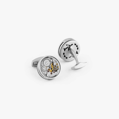 TATEOSSIAN Butoni Slim Skeleton Gear Cufflinks TATEOSSIAN Butoni Slim Skeleton Gear Cufflinks