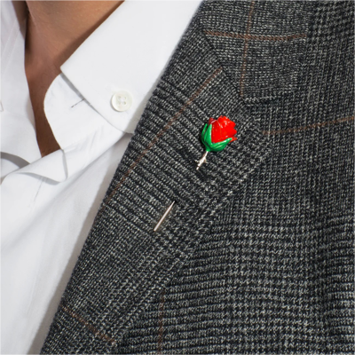 TATEOSSIAN Pin de rever trandafir Rose TATEOSSIAN Pin de rever trandafir Rose