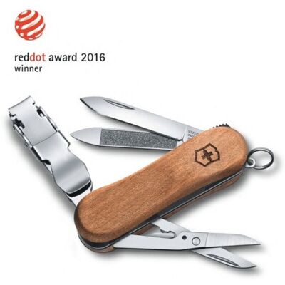 Briceag Victorinox NailClip Wood Briceag Victorinox NailClip Wood