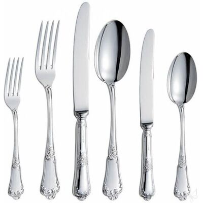 Zaramella Argenti Set tacamuri argint masiv Floreale, 77 piese Zaramella Argenti Set tacamuri argint masiv Floreale, 77 piese