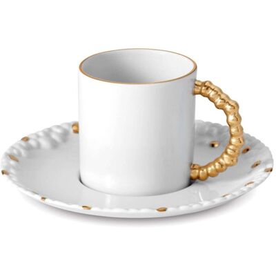 Set espresso L'objet Haas Mojave Gold Set espresso L'objet Haas Mojave Gold