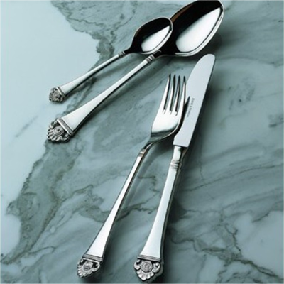 Set 4 tacamuri argint masiv Robbe & Berking Rosenmuster Set 4 tacamuri argint masiv Robbe & Berking Rosenmuster