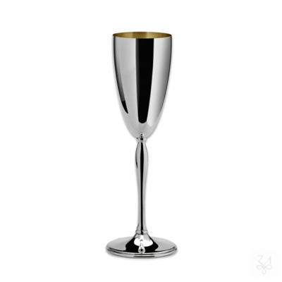 Zaramella Argenti Pahar argint masiv pentru sampanie Parighi Gold Zaramella Argenti Pahar argint masiv pentru sampanie Parighi Gold