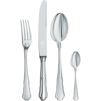 Zaramella Argenti Set tacamuri argint masiv Barocco, 48 piese Zaramella Argenti Set tacamuri argint masiv Barocco, 48 piese