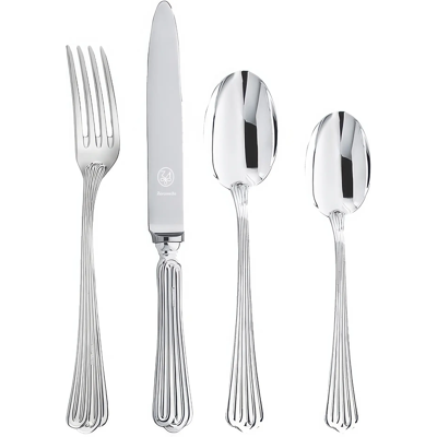 Zaramella Argenti Set tacamuri argint masiv Meridiani, 24 piese Zaramella Argenti Set tacamuri argint masiv Meridiani, 24 piese