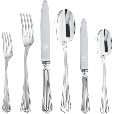 Zaramella Argenti Set tacamuri argint masiv Meridiani, 126 piese Zaramella Argenti Set tacamuri argint masiv Meridiani, 126 piese