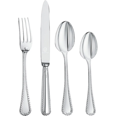 Zaramella Argenti Set tacamuri argint masiv Regina Anna, 24 piese Zaramella Argenti Set tacamuri argint masiv Regina Anna, 24 piese